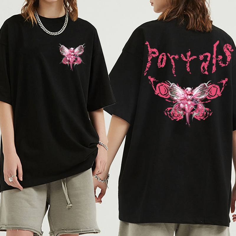 Melanie Martinez Portals Y2K T Shirt Men Women Graphic Tees Unisex Hip Hop Tshirt - Kanye West Shop