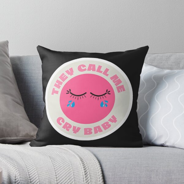 CRY BABY They call me  Throw Pillow RB2206 product Offical melanie martinez 2 Merch