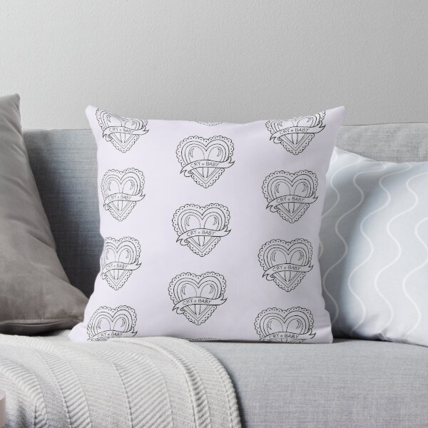 Cry Baby Throw Pillow RB2206 product Offical melanie martinez 2 Merch